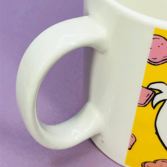 Vintage 1993 The Flintstones Pebbles Bamm-Bamm Coffee Mug, Valentine Day Gift - Picture 4 of 10